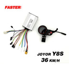 JOYOR Y8S ABE Speed Unlock Kit 36Km/h– Controller & Display Included