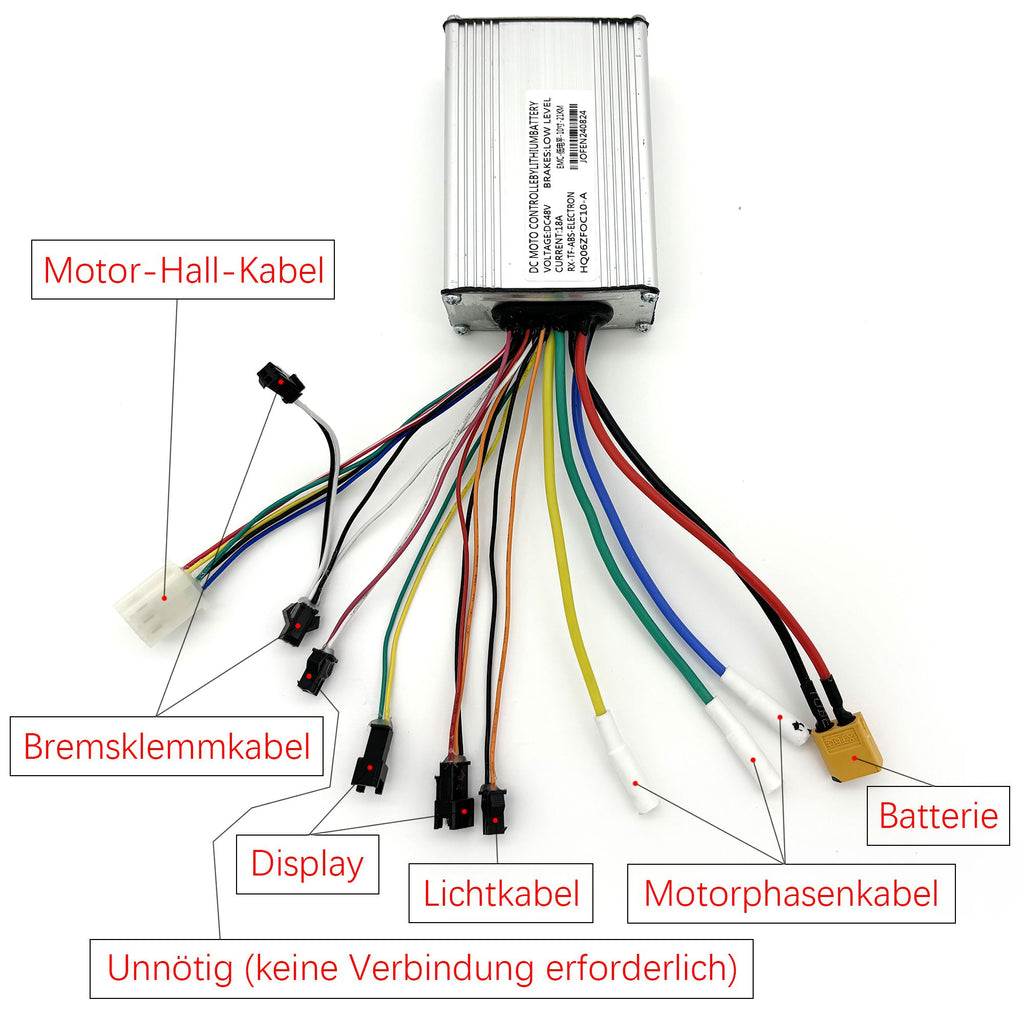 JOYOR Y8S ABE Speed Unlock Kit 36-60Km/h– Controller & Display Included