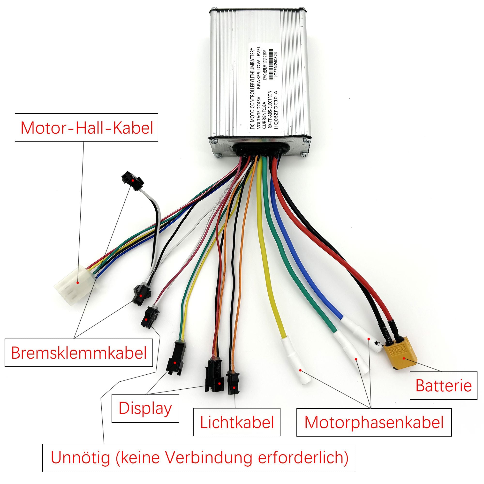 JOYOR Y8S ABE Speed Unlock Kit 36Km/h– Controller & Display Included