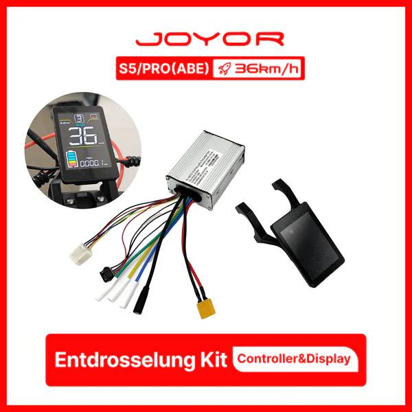 JOYOR S5 ABE/PRO Speed Unlock Kit – Controller & Display for Higher Speed